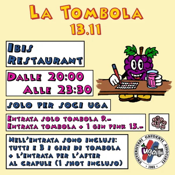 La Tombola — UGA Fribourg